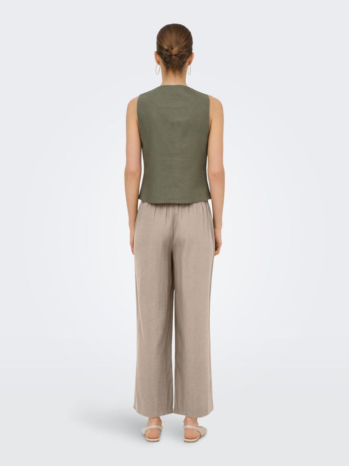 ONLGOA MW LIN BL PULL-UP CULOTTE CC PNT