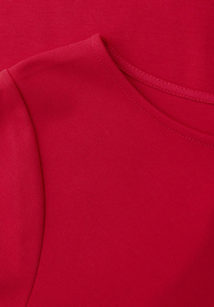 Midi-Kleid mit Knotendetail