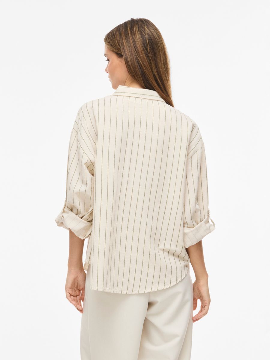 VIPRISILLA L/S LOOSE SHIRT - NOOS
