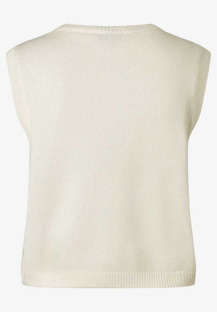 Stricktop mit Pailletten
