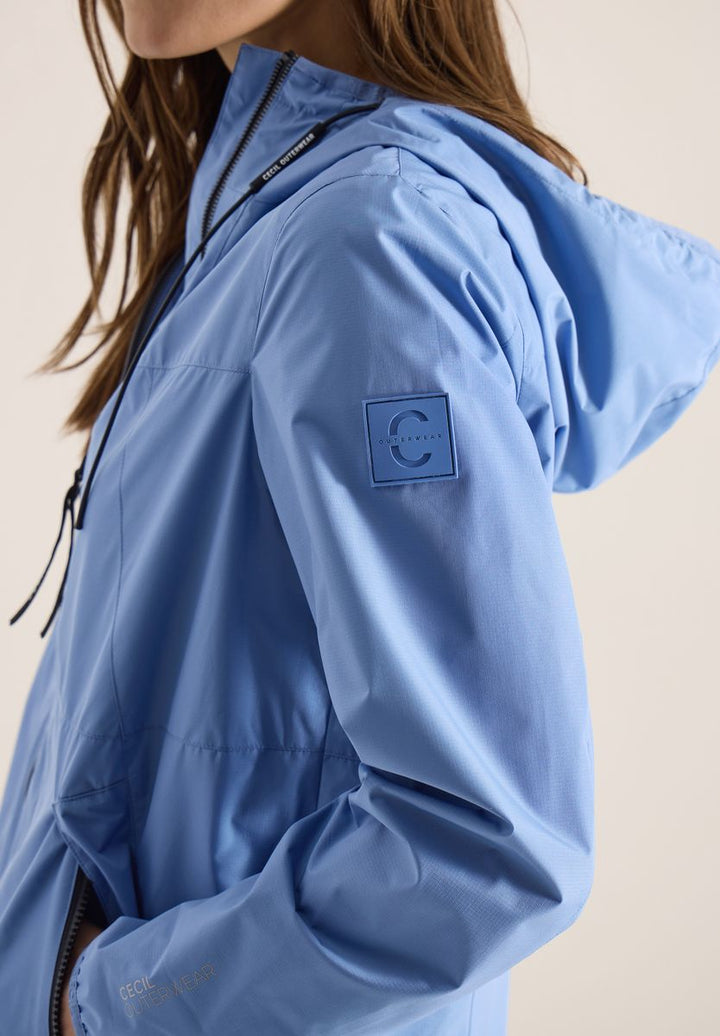 Jacke mit Kapuze und Tunnelzug