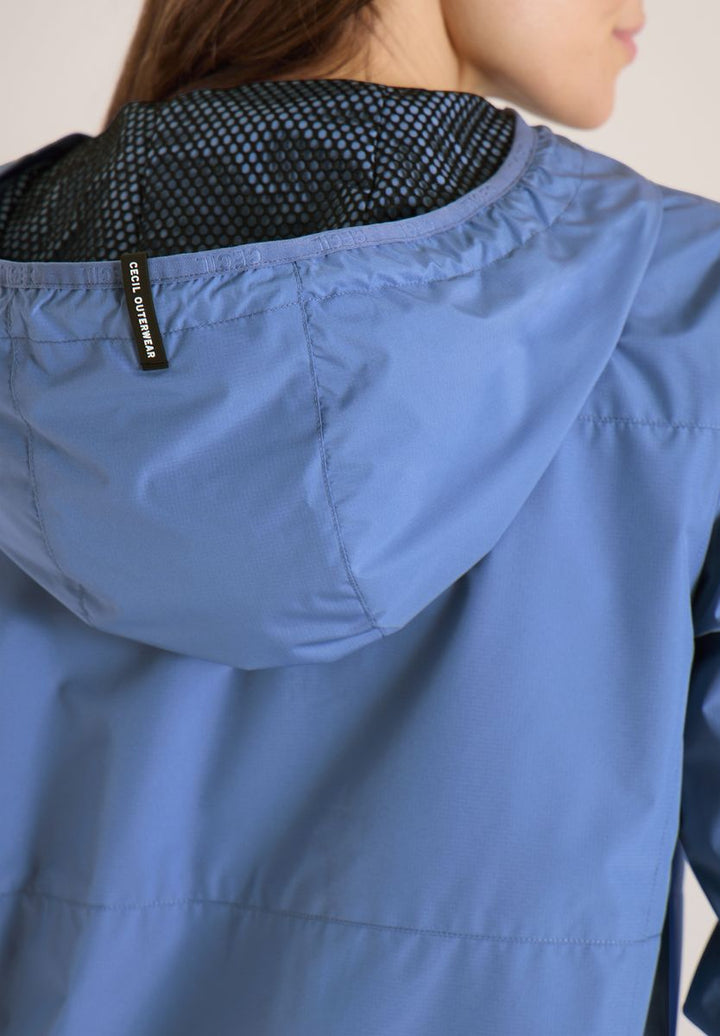 Jacke mit Kapuze und Tunnelzug