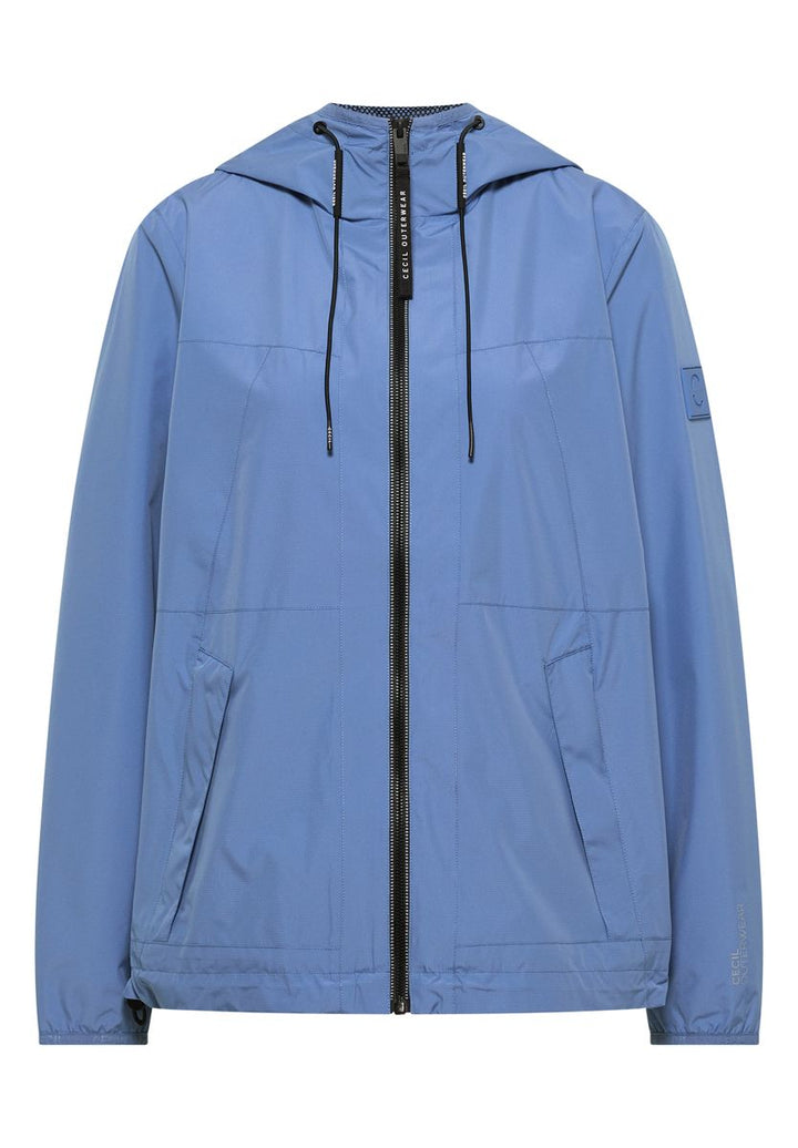 Jacke mit Kapuze und Tunnelzug