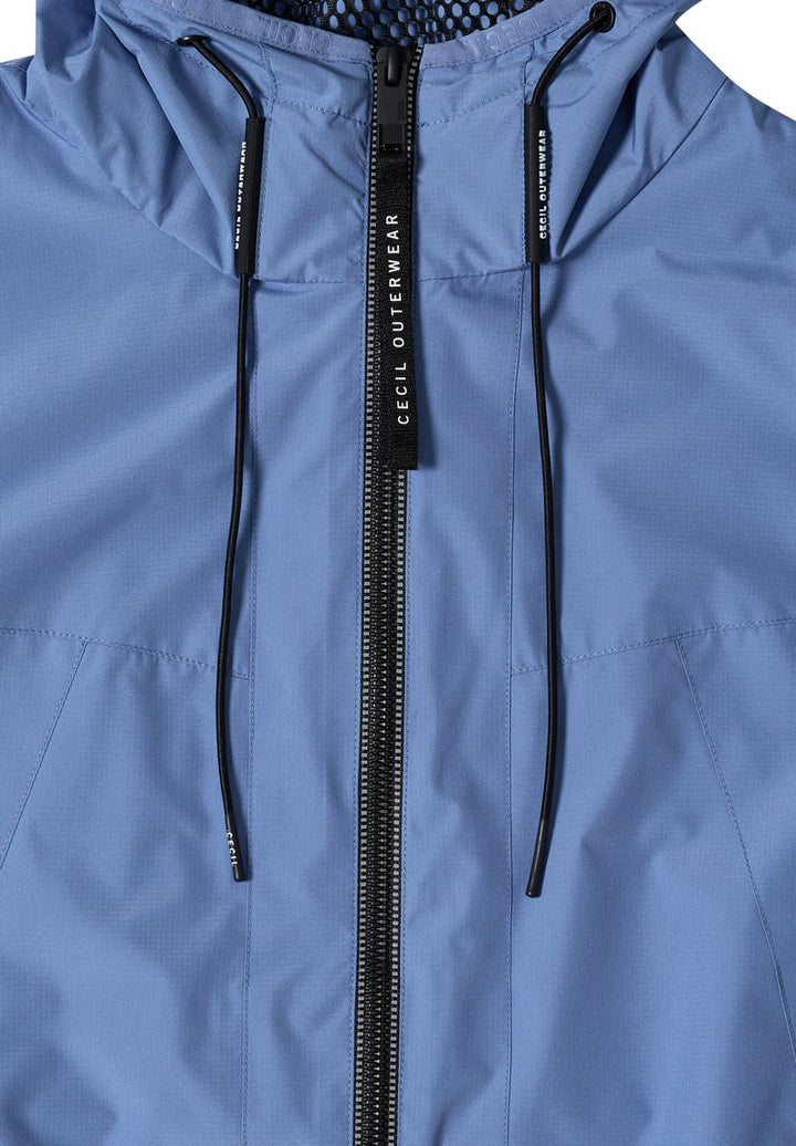 Jacke mit Kapuze und Tunnelzug