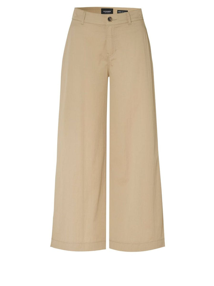 Mara Wide Leg Cropped Pocket