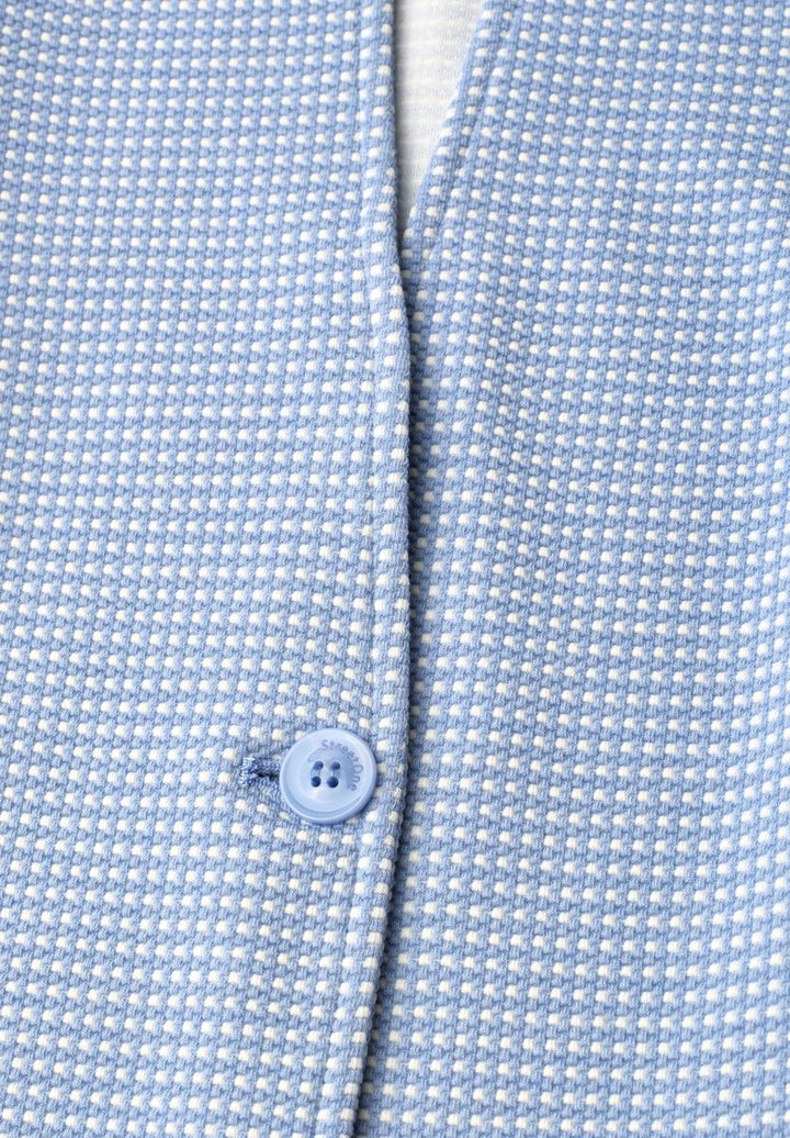 Blazer mit Struktur aus Jersey