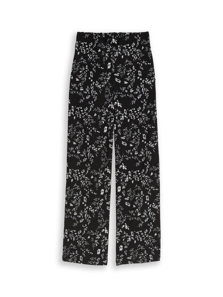 Crinkle Wide Leg Hose