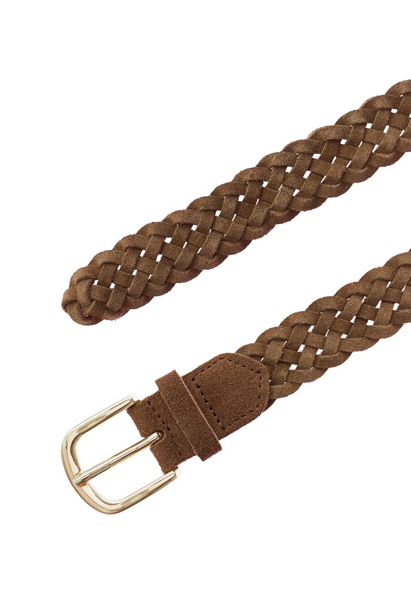 Easy Going - 30 mm Flecht-Veloursgürtel