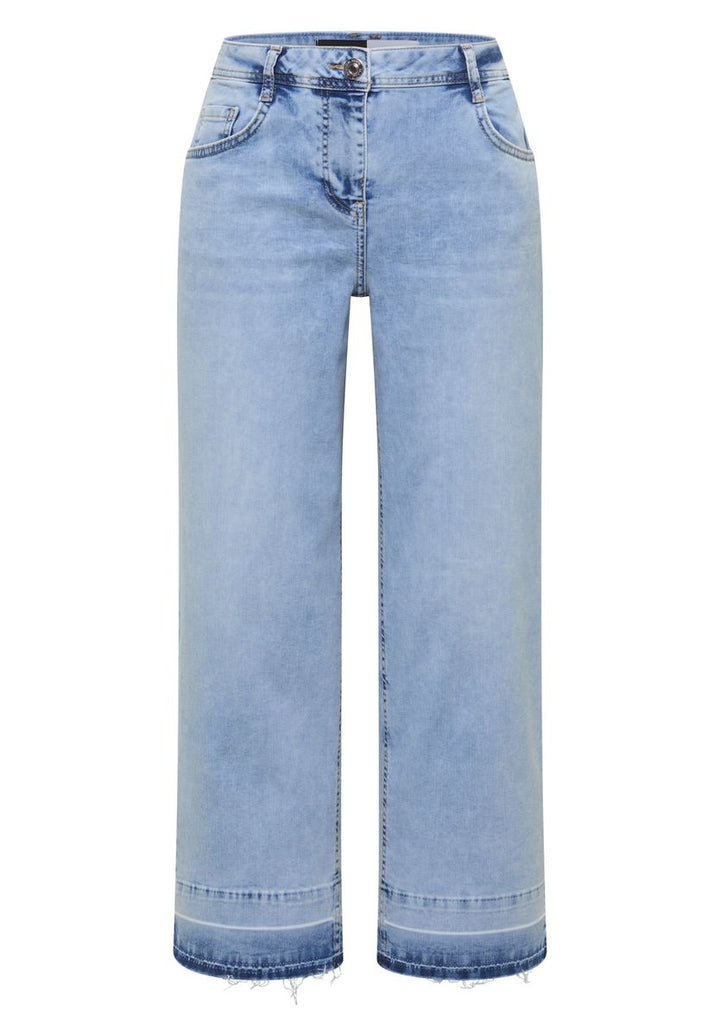 7/8 Wide Leg Jeans im Loose Fit