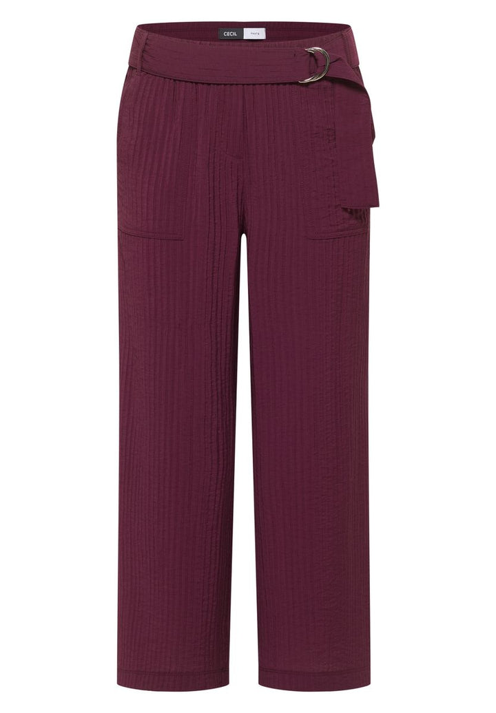 High Waist Wide Leg Hose im Loose Fit