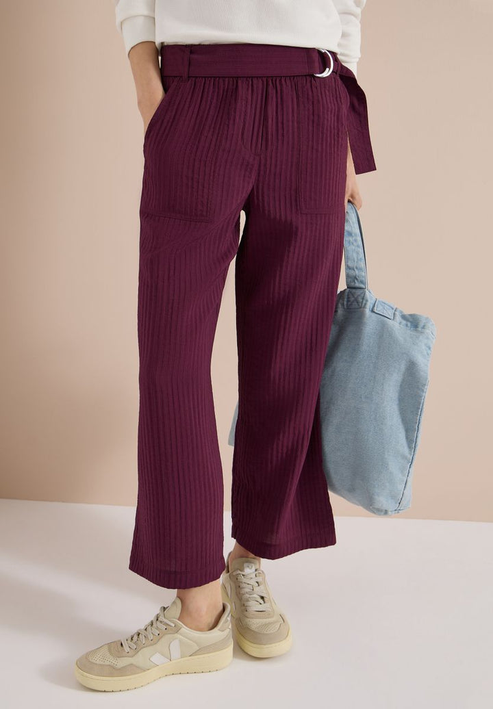 High Waist Wide Leg Hose im Loose Fit