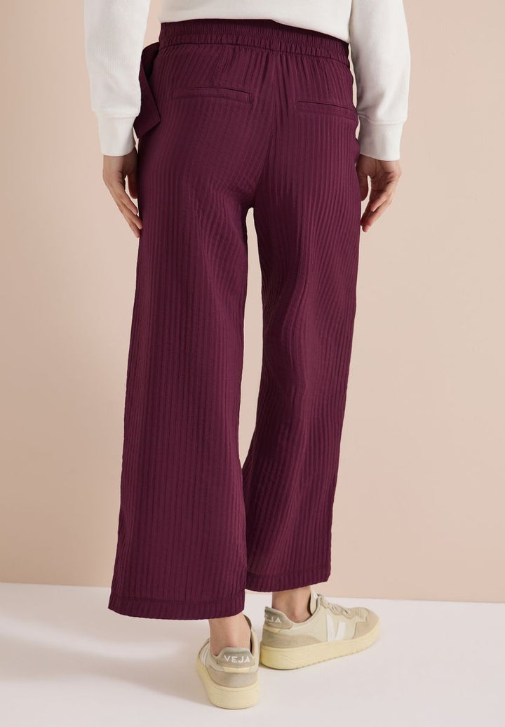 High Waist Wide Leg Hose im Loose Fit