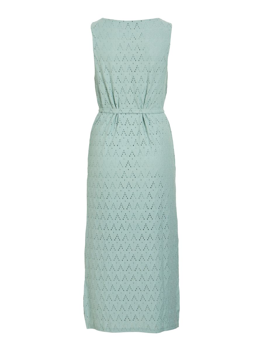 VIAMALINA S/L MIDI DRESS/VOL/PB