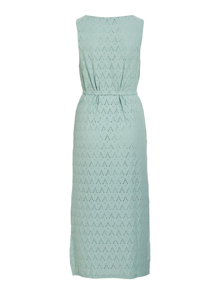 VIAMALINA S/L MIDI DRESS/VOL/PB