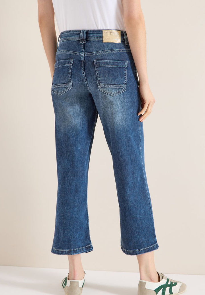 High Waist Wide Leg Jeans im Loose Fit