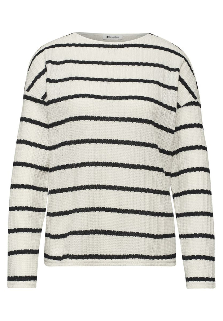 Langarm Shirt im Strick-Look