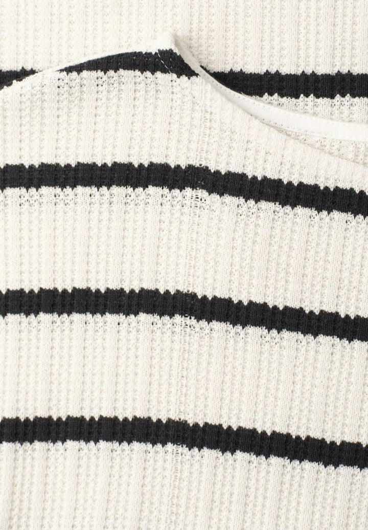 Langarm Shirt im Strick-Look