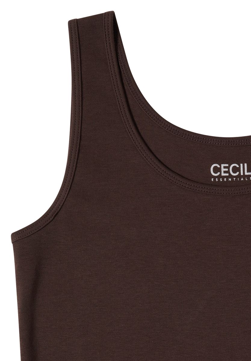Basic Top aus reiner Baumwolle