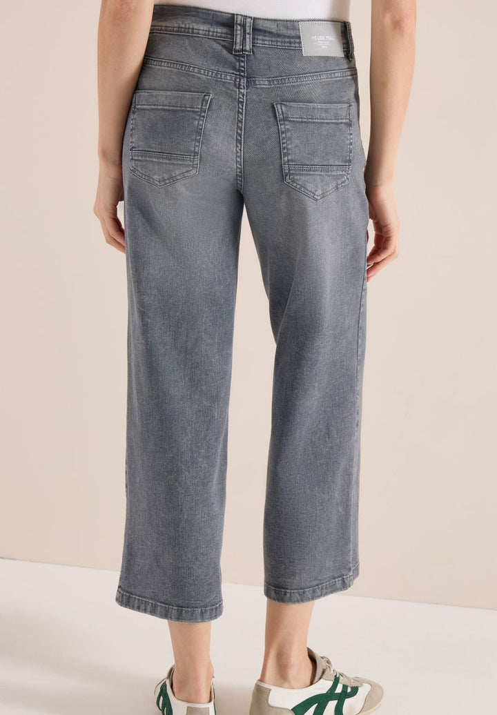 High Waist Wide Leg Jeans im Loose Fit