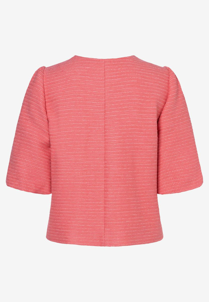kurze Boucléjacke