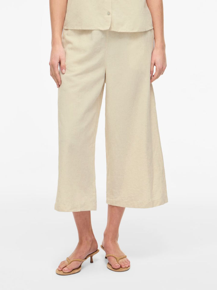 VIPRISILLA HW CULOTTE PANTS/VOL/R