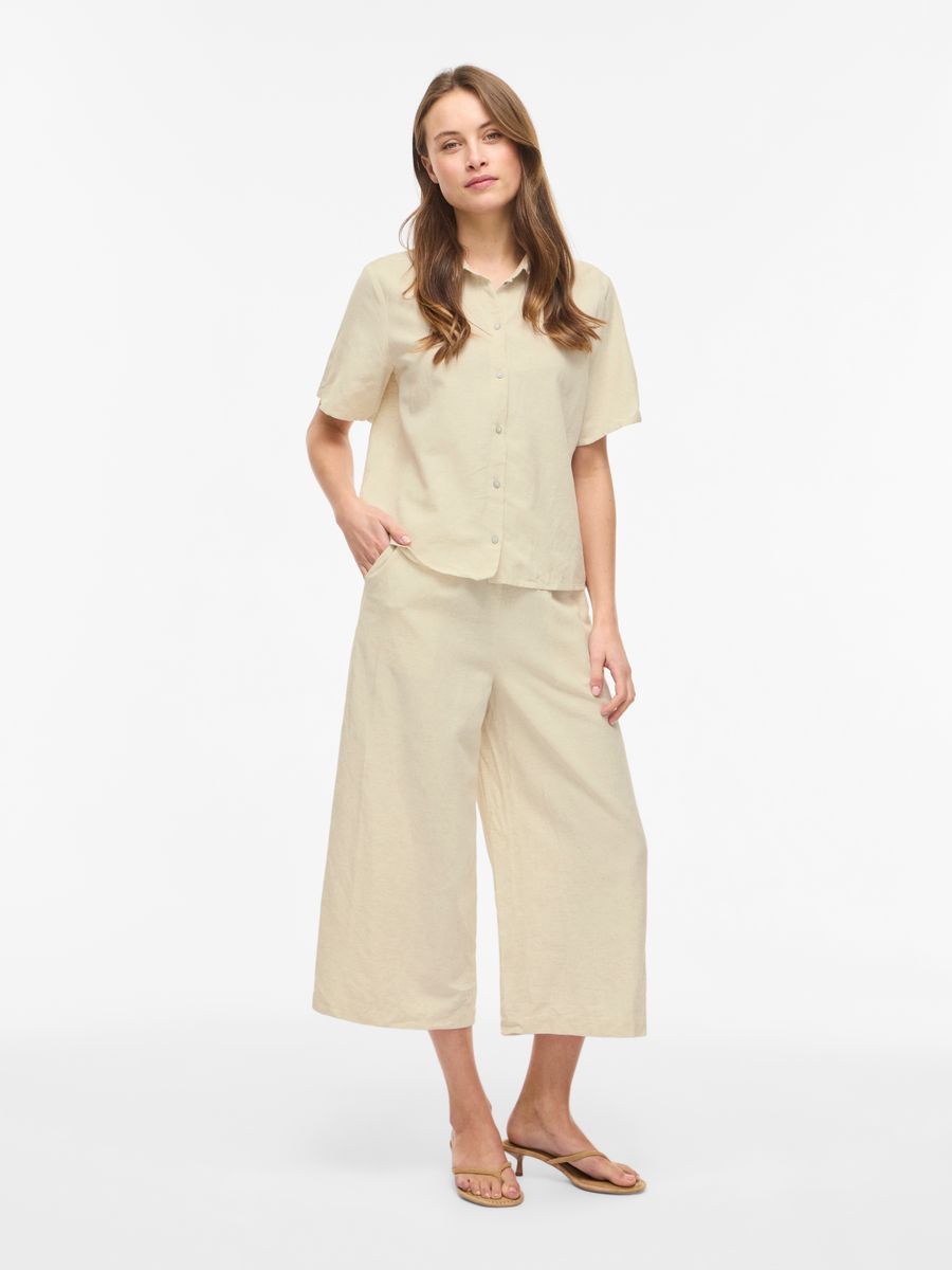 VIPRISILLA HW CULOTTE PANTS/VOL/R