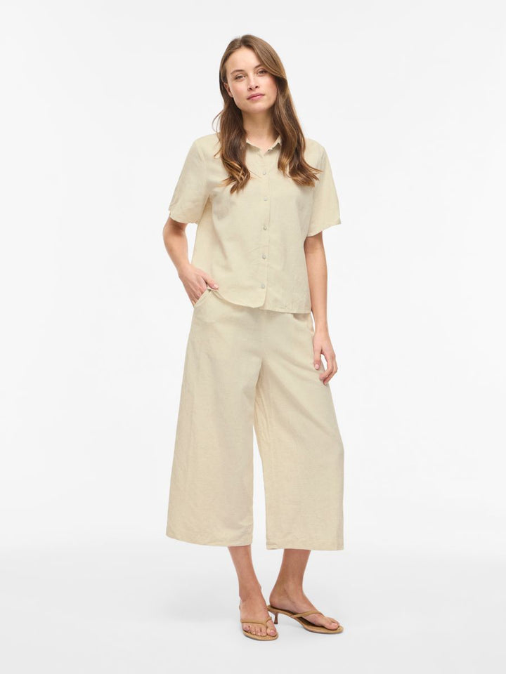 VIPRISILLA HW CULOTTE PANTS/VOL/R