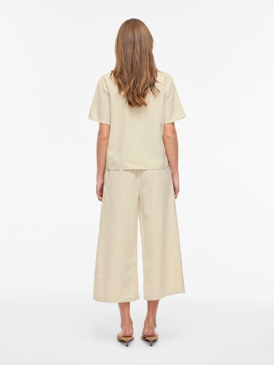 VIPRISILLA HW CULOTTE PANTS/VOL/R