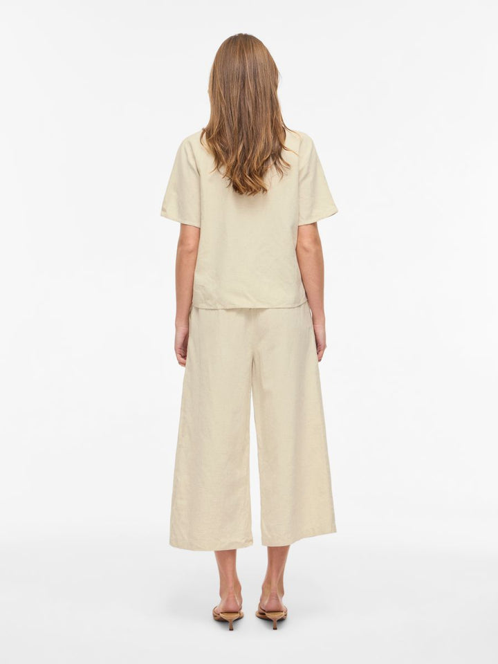 VIPRISILLA HW CULOTTE PANTS/VOL/R