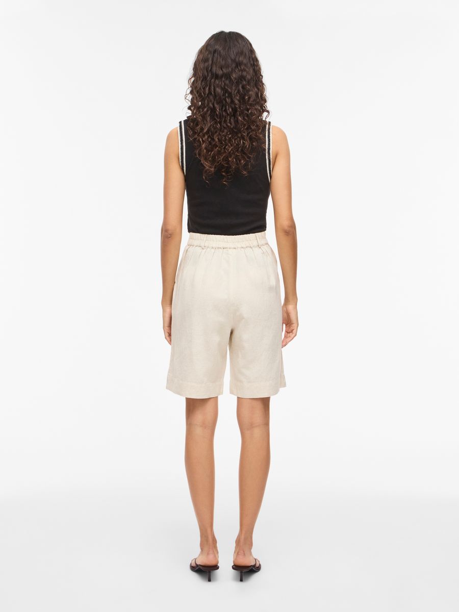 VIPRISILLA HW BERMUDA SHORTS/VOL - NOOS