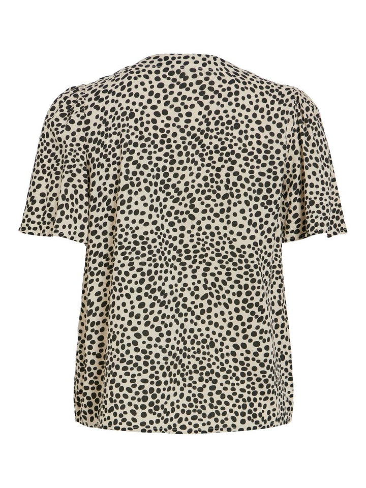 VIGRACE V-NECK S/S SHIRT - NOOS