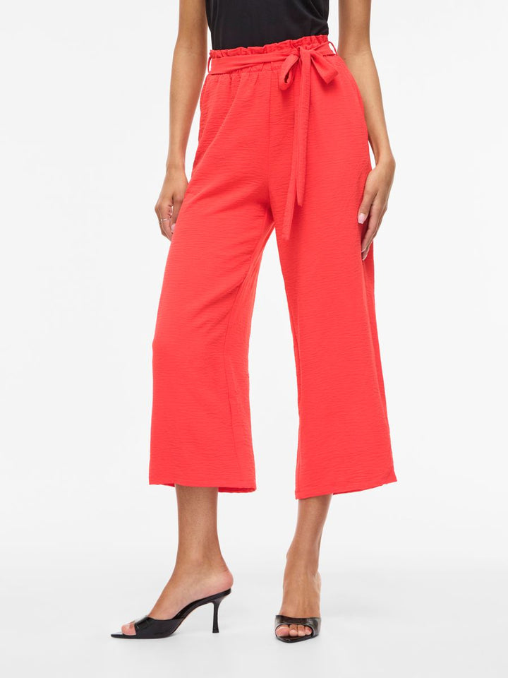 VIJOSA HW BELTED CULOTTE PANTS - NOOS
