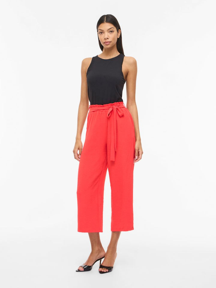 VIJOSA HW BELTED CULOTTE PANTS - NOOS