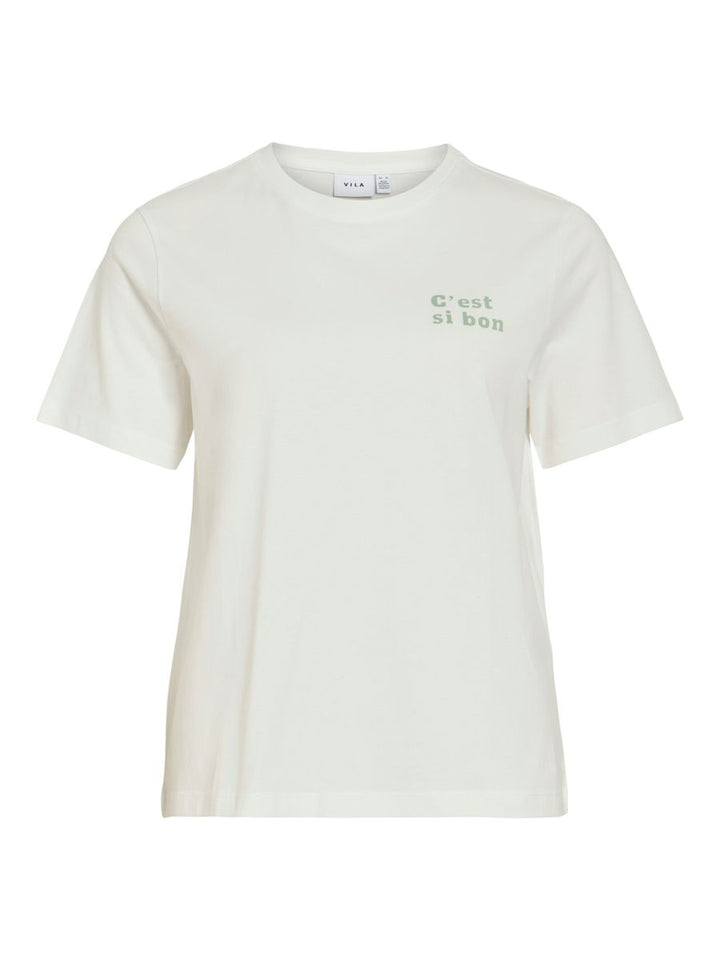 VISYBILLA BON O-NECK S/S T-SHIRT/LC/PB
