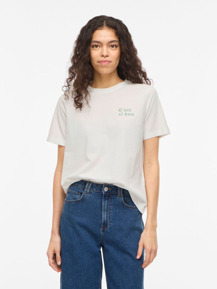 VISYBILLA BON O-NECK S/S T-SHIRT/LC/PB