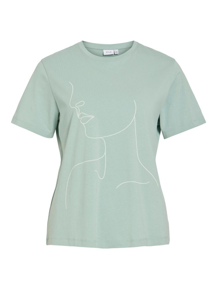 VISYBILLA BON O-NECK S/S T-SHIRT/LC/PB