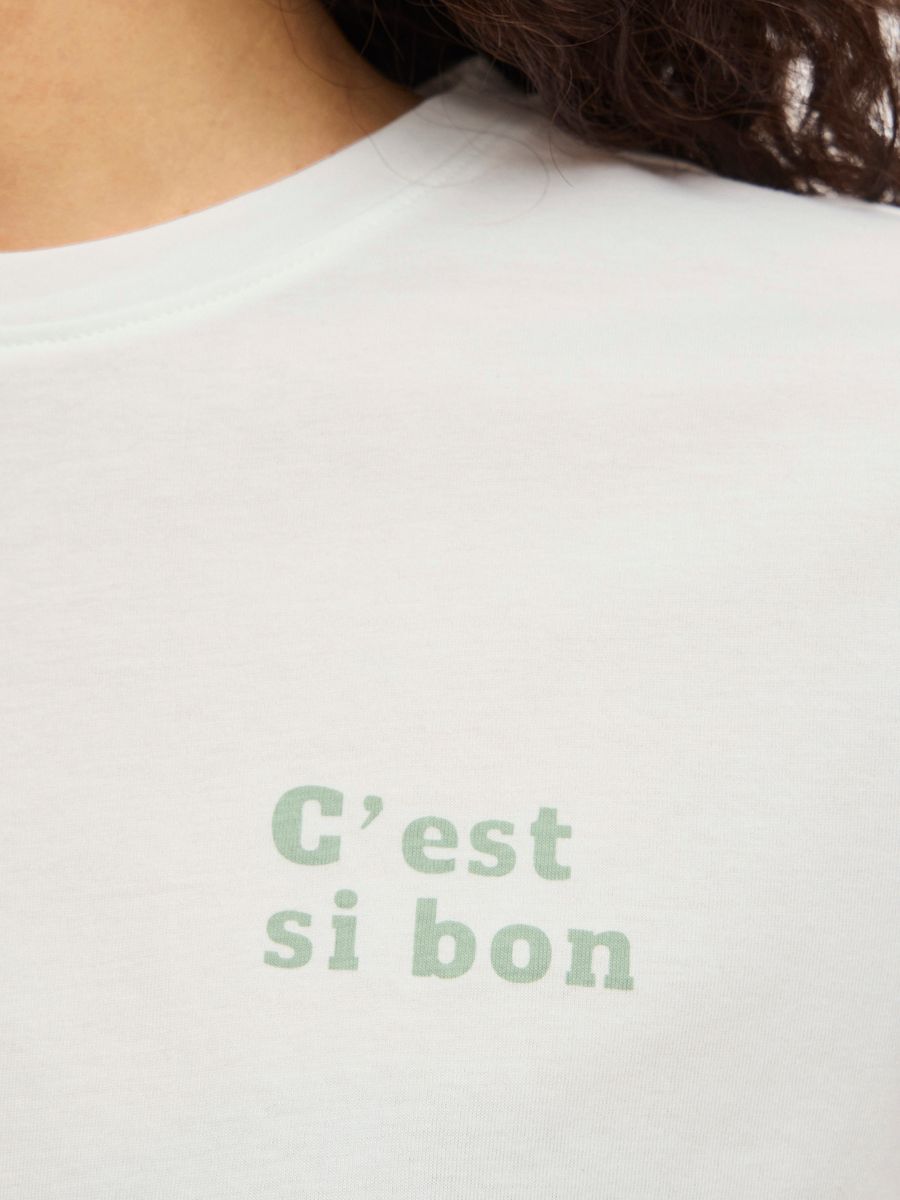 VISYBILLA BON O-NECK S/S T-SHIRT/LC/PB