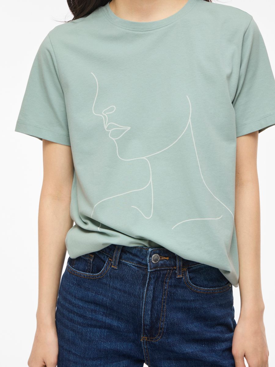 VISYBILLA BON O-NECK S/S T-SHIRT/LC/PB