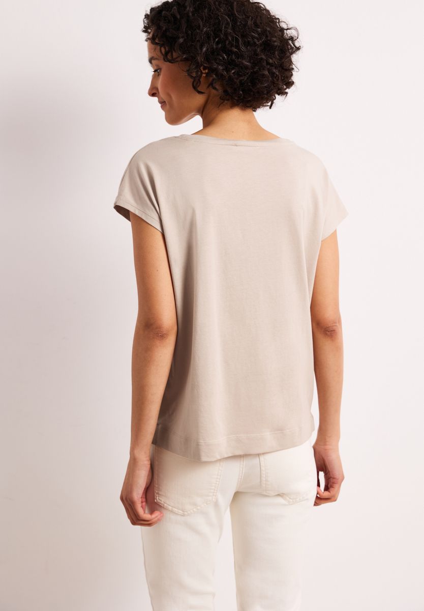 Dropped Shoulder Shirt mit Print