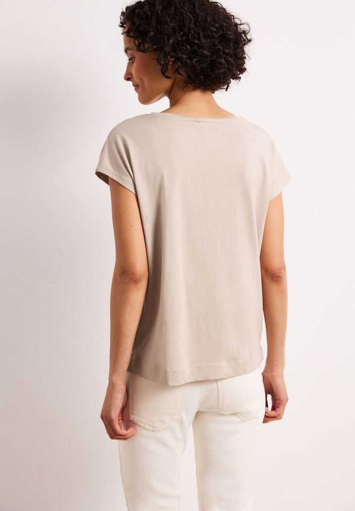 Dropped Shoulder Shirt mit Print