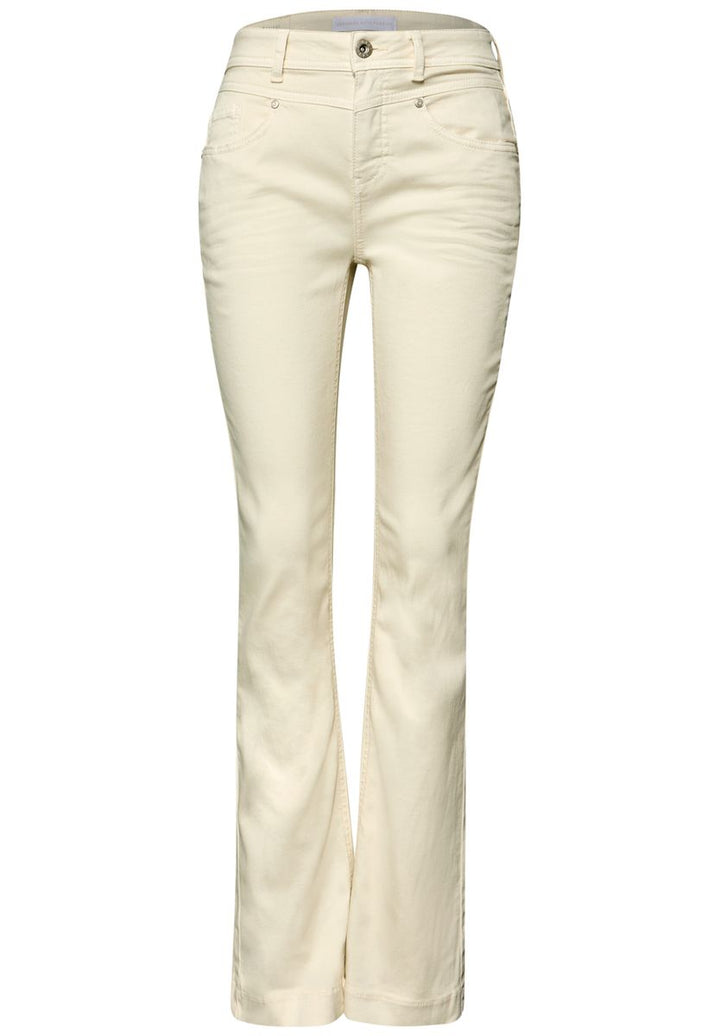 High Waist Bootcut Jeans im Slim Fit