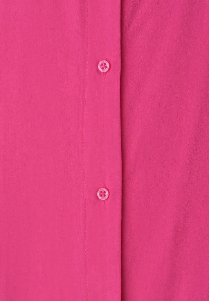 Dropped Shoulder Bluse mit Bowling-Kragen