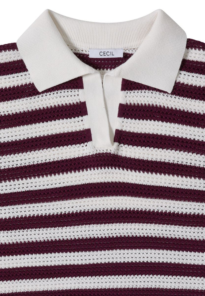 Kurzarm Poloshirt in Mesh-Qualität