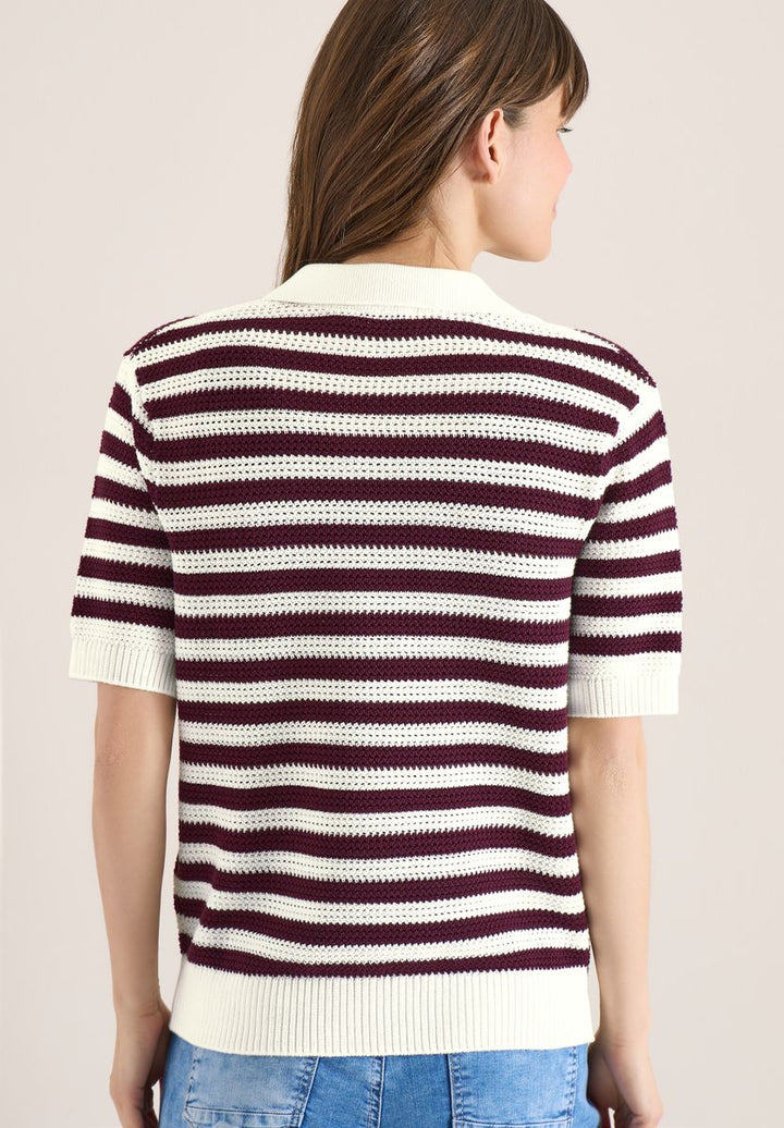Kurzarm Poloshirt in Mesh-Qualität