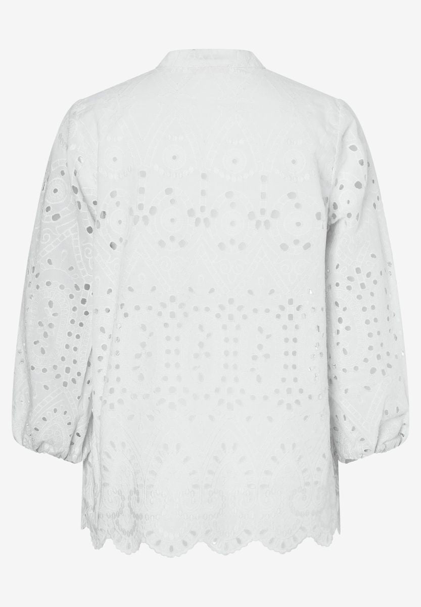 Broderie Anglaise Bluse