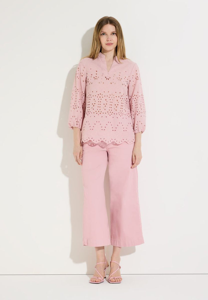 Broderie Anglaise Bluse