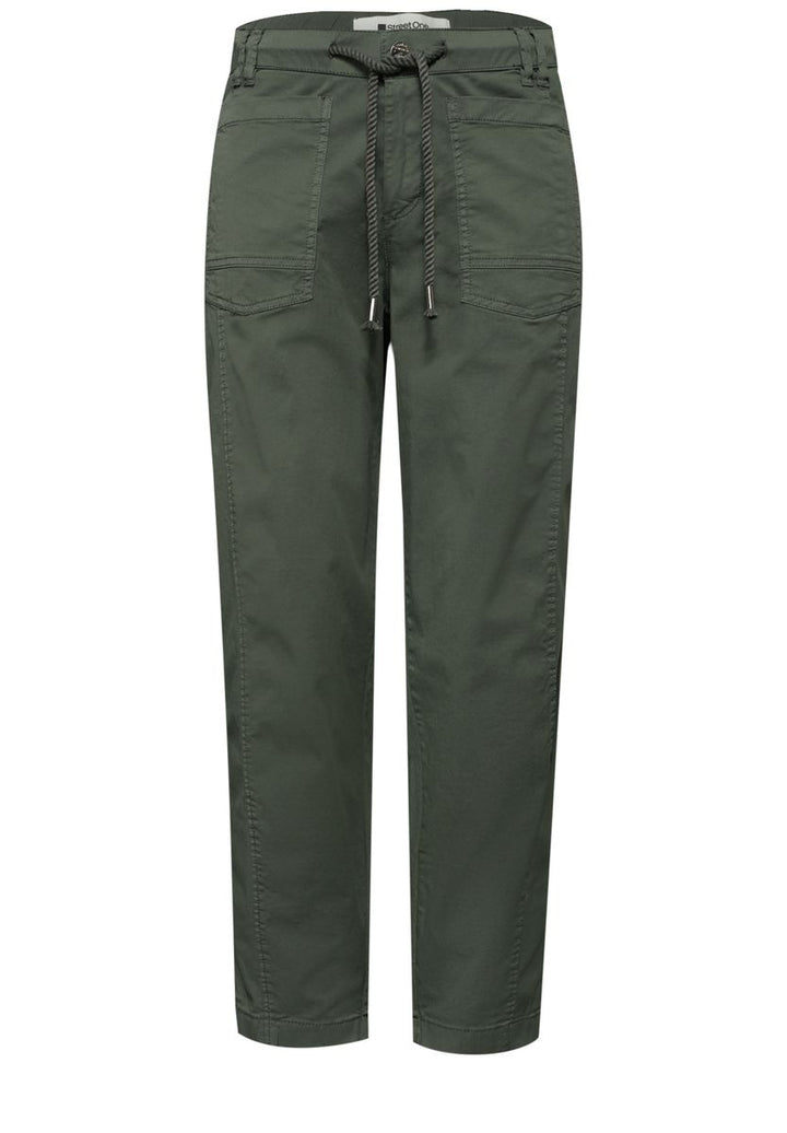 Barrel Leg Hose aus Twill-Ware