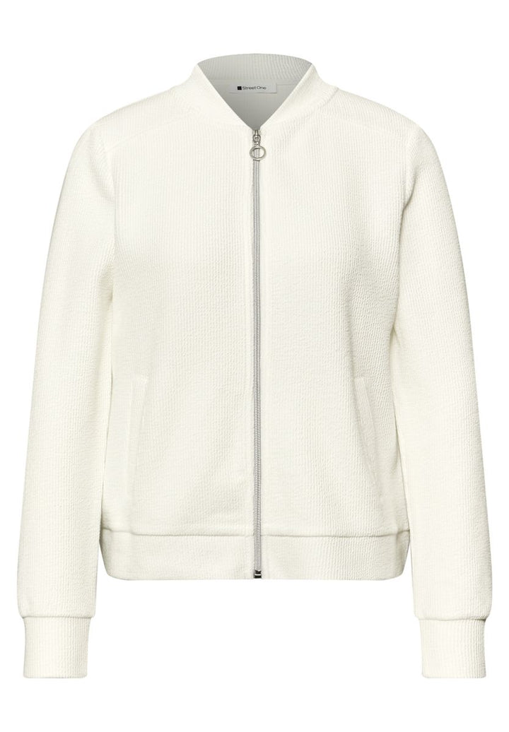 Blouson mit Zipper und Struktur