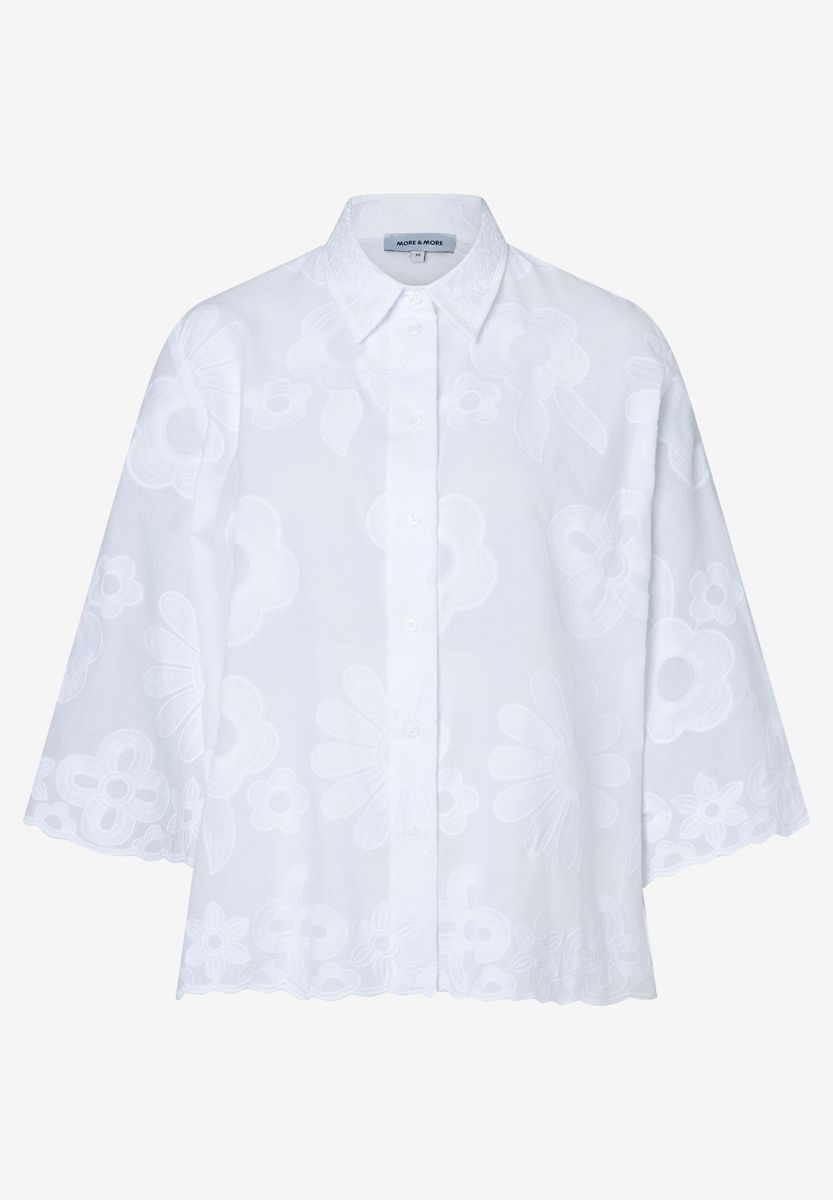 Bluse mit Bestickung