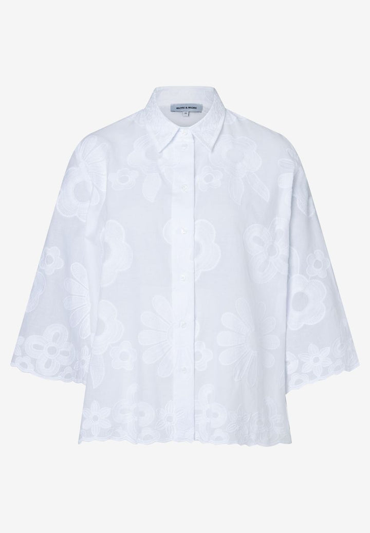 Bluse mit Bestickung
